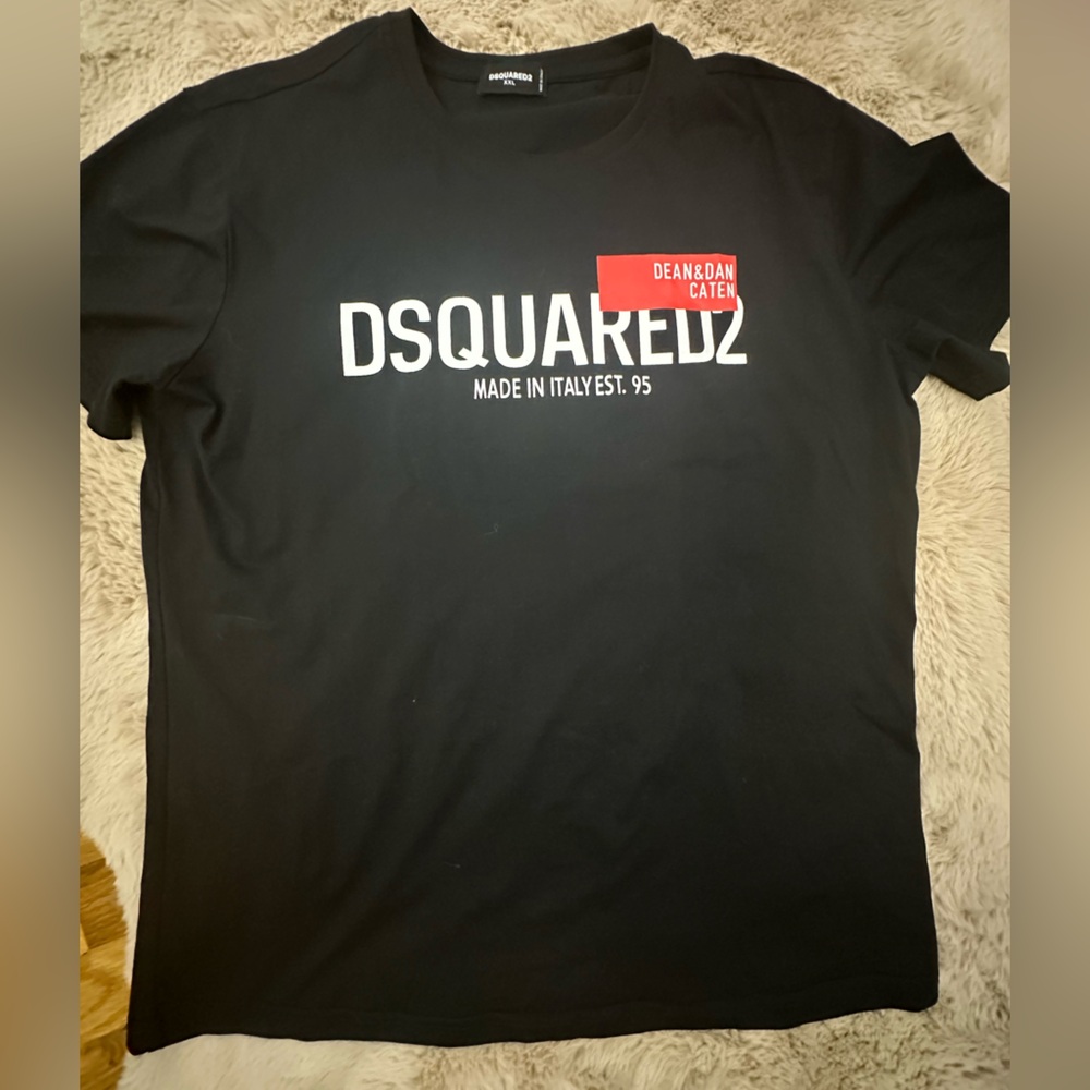 Men’s XXL DSquared2 black shirt